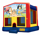 BLUEY 2 IN 1 MODULE JUMPER - basketball hoop included
